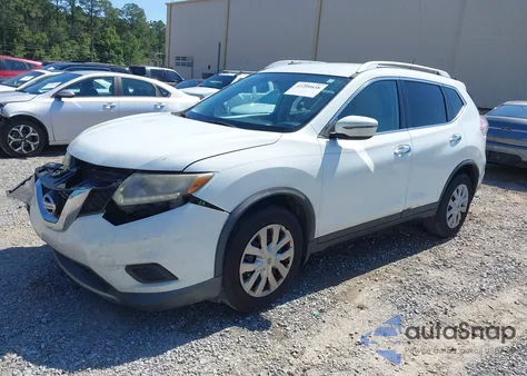 2016 Nissan Rogue S from USA, damaged, VIN KNMAT2MT5GP662587